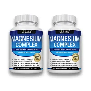 【Flash Sale 2x】Toplux Magnesium Complex – 8 Essential Forms of Magnesium for Optimal Absorption & Energy Support