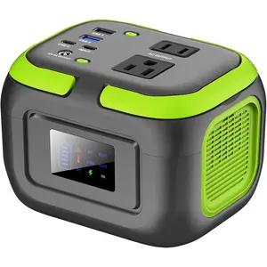 Portable Power Station 120W Portable Generator 97.6Wh, 110V Portable Power Pack with AC Outlet External  Pack with USB C Input for Camping Home Use VanLife Adventures