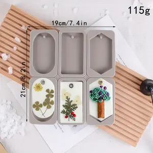 3-Piece Silicone Molds Set, Kit Diy, Aromatherapy Plaster Diffusers, DIY Soap Making, Soap Making Supplies, Car Air Fresheners, Candle Mold, Gift Idea, Scented Wax Melts