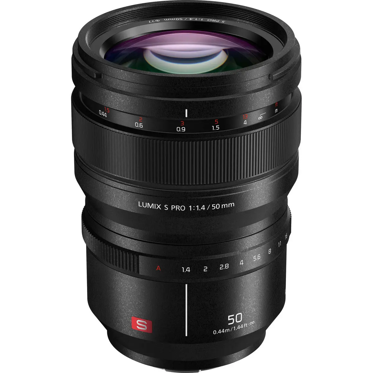Panasonic LUMIX S PRO Fixed Focal 50mm f/1.4 Prime Lens, Manual Focus Camera Lens for L Mount
