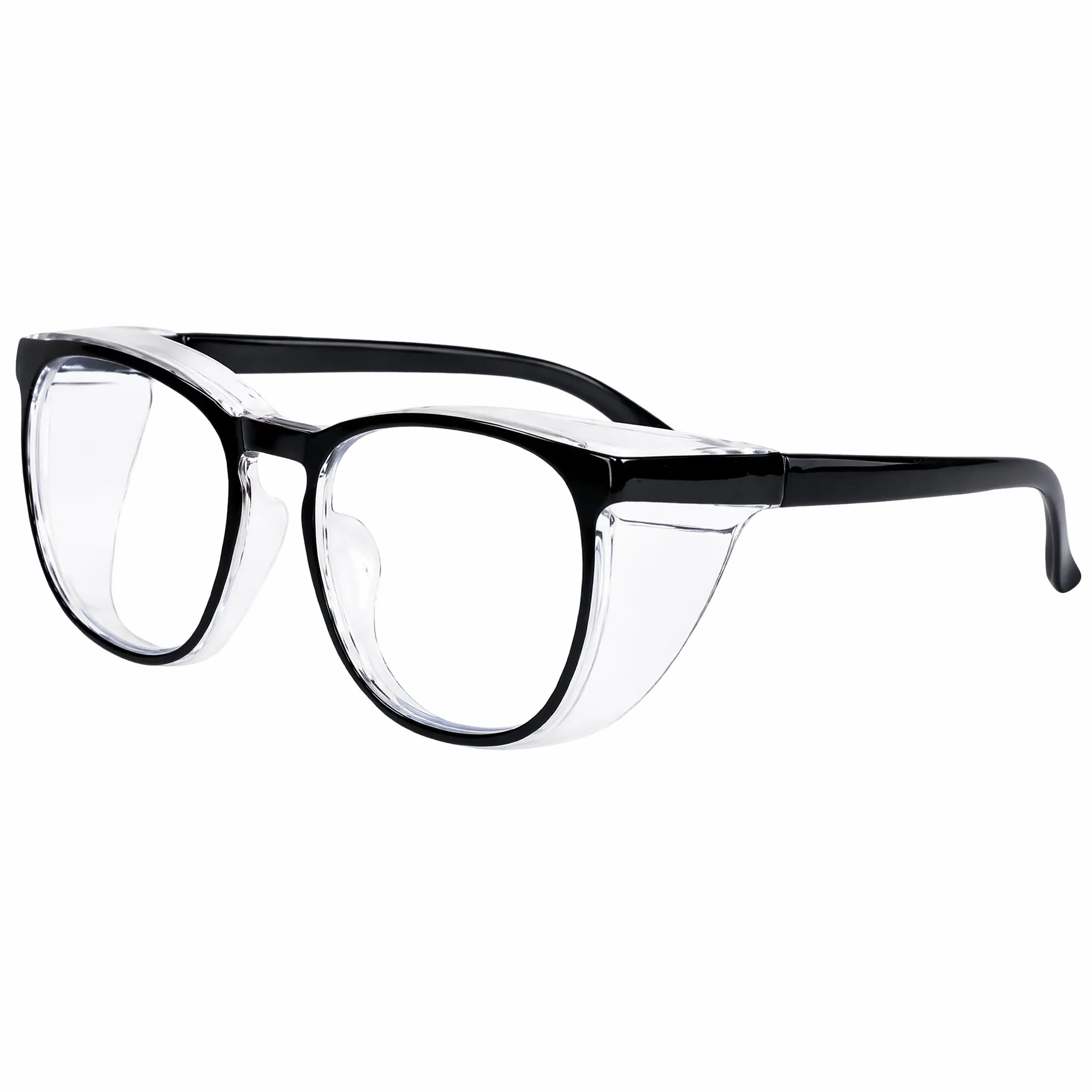 WELTA Anti-Fog Multifunctional Safety Goggles - Wraparound Side Shields, Blue Light Blocking, Scratch-Proof, UV Blocking, Abrasion Resistant Lenses (Case Included) - Industrial Safety Equipment for Lab Workers