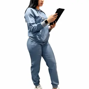 Royal Scrub Wear Ivy Jogger Scrub Pants | Multi-Pocket Design with Zipper Pocket