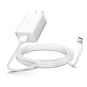 Long 16.4ft Indoor/Outdoor Power Adapter Plug Charger for  Pro Pro 2 Camera,  Essential Spotlight Camera,  Cam Pan v3 v2 V4  Cord  White