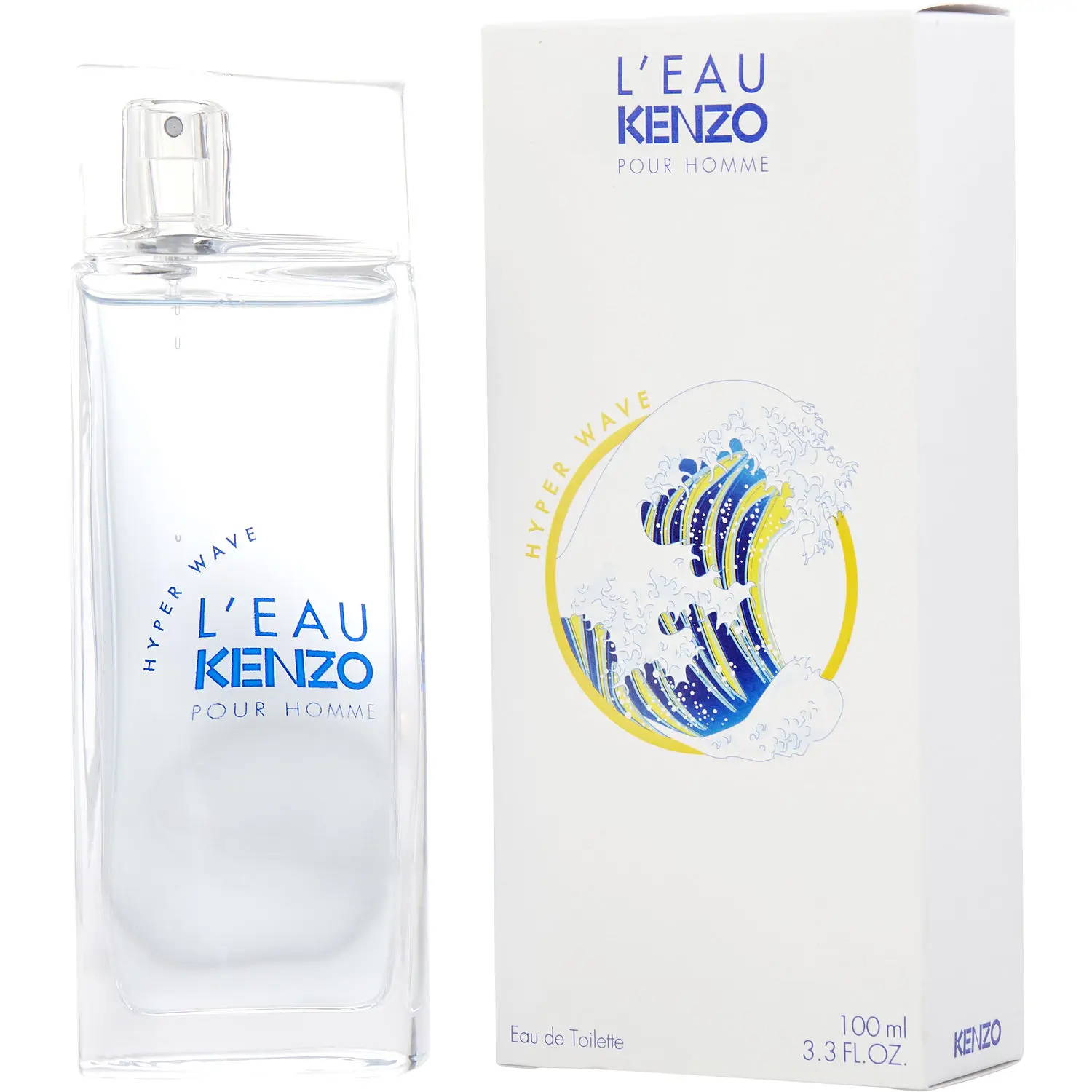L'eau Kenzo Hyper Wave By Kenzo Edt For Men