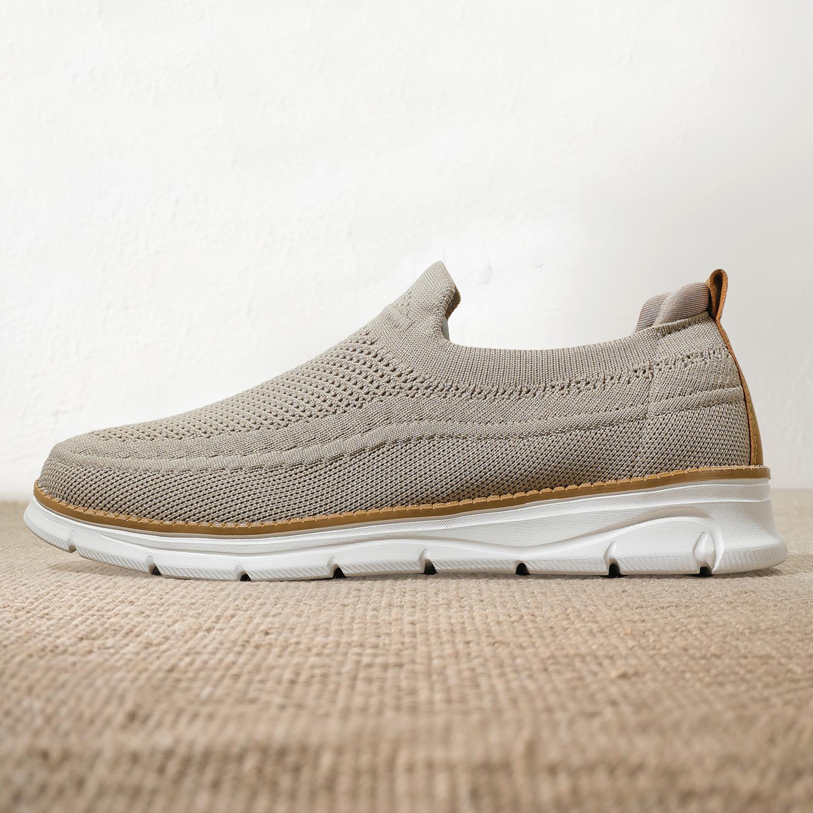 New men’s casual low top shoes fashionable driving moccasins and flat sneakers that are lightweight, breathable, and comfortable for everyday wear and running. Perfect for students and outdoor sports. Closed Trainer Boy Training Runner Athletic Footwear