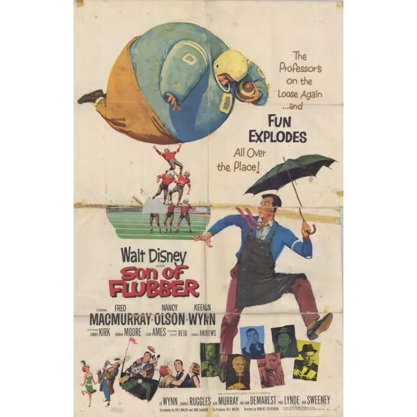 Son of Flubber Movie Poster Print (27 x 40)
