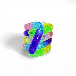 Stress Relief Twister Strip, Focus Training Tool, Wraparound Anxiety Release Toy, Finger Adhd Trainer, Portable Stress Reliever, Stress Relief Gadgets