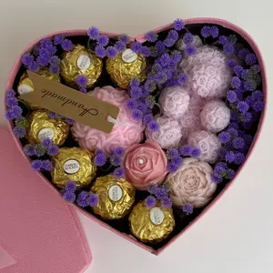 Heartfelt Gift Box for Every Special Moment – Perfect for Valentines Days, Birthdays, Mothers Day or any Occasions. Medium size.