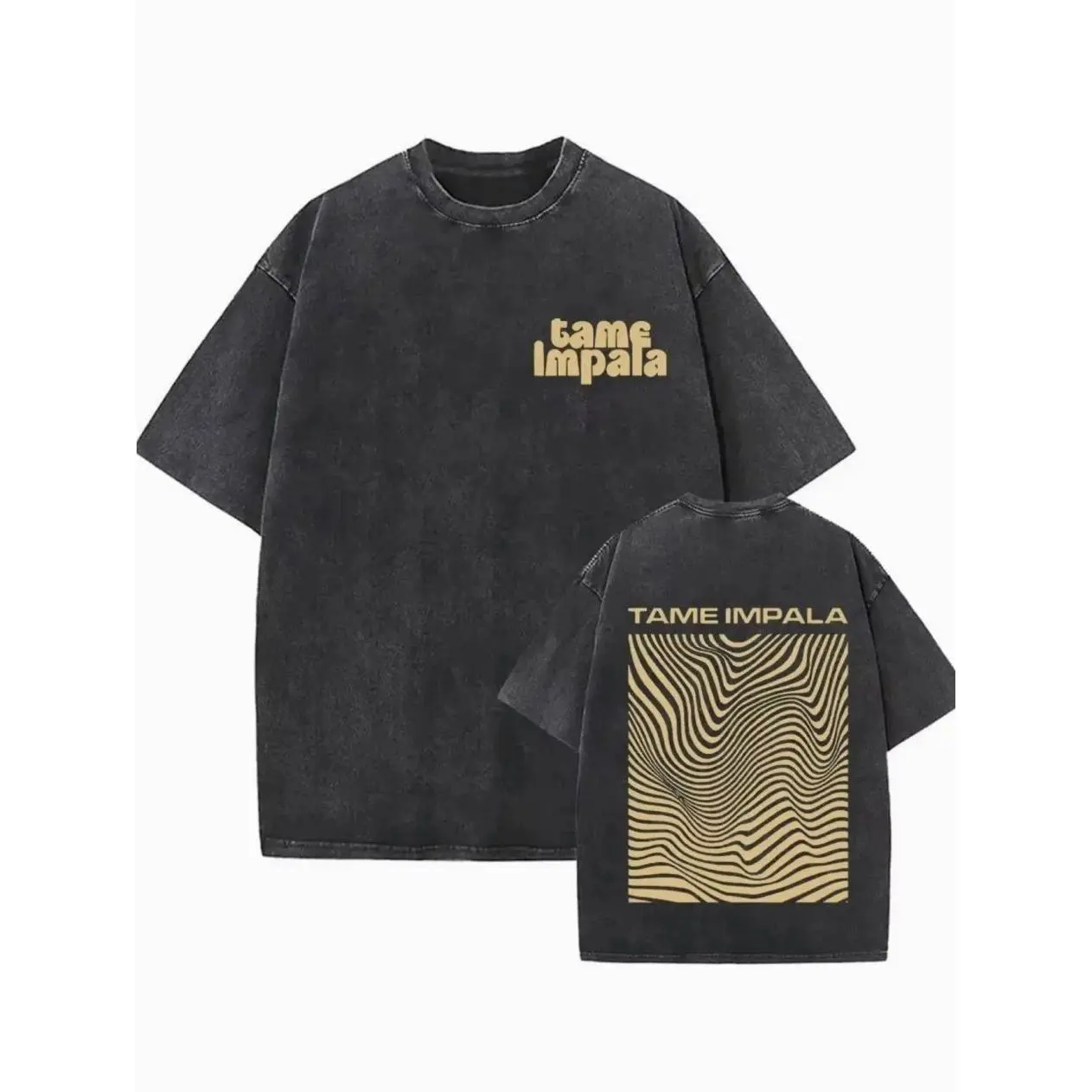 TAME IMPALA　テームインパラ　ロンT 長袖 Tシャツ 黒 ブラック Tame Impala Inner Long / Black Longlseeve T-Shirt – Tame Impala EU