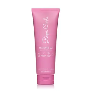 Rizos Curls Strong Hold Gel for flake-free, weightless hold, frizz control, enhanced definition & shine