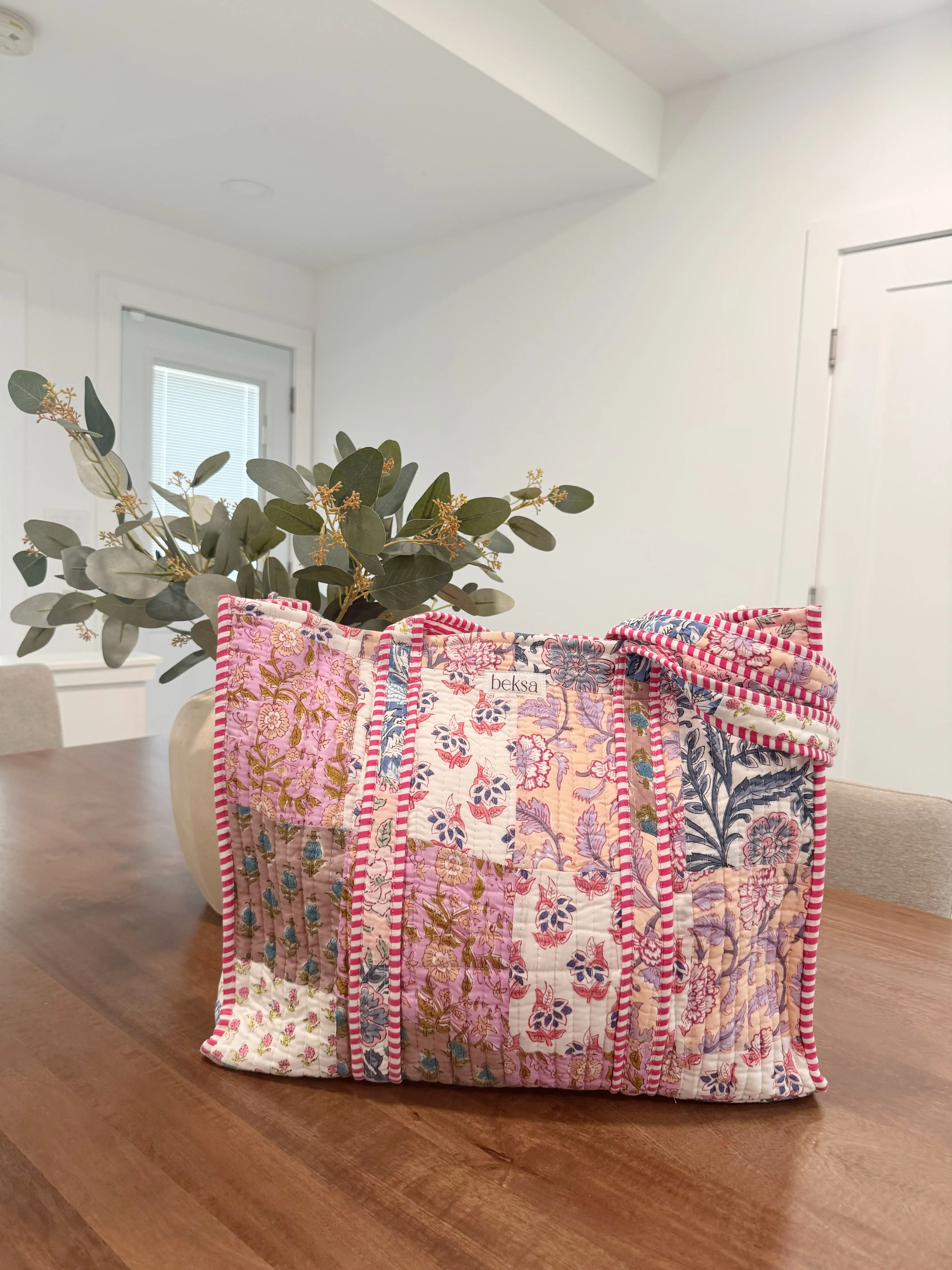 Women's Shoulder Bag, Patchwork Tote Bag, Stylish Everyday Carry Accessory