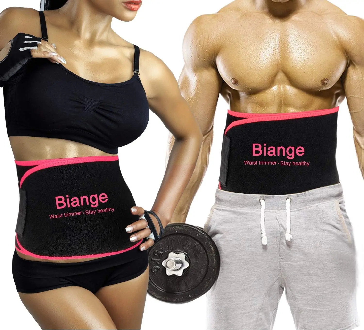 Neoprene Core Support Belt | Sweat Band for Men & Women