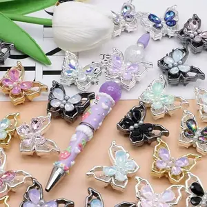 DIY high-end heavy-duty alloy beads in a variety of shapes, colors, and styles: they can be used to string pens or phone charms; they can also be used to make unique jewelry bracelets, necklaces, and stylish keychains.