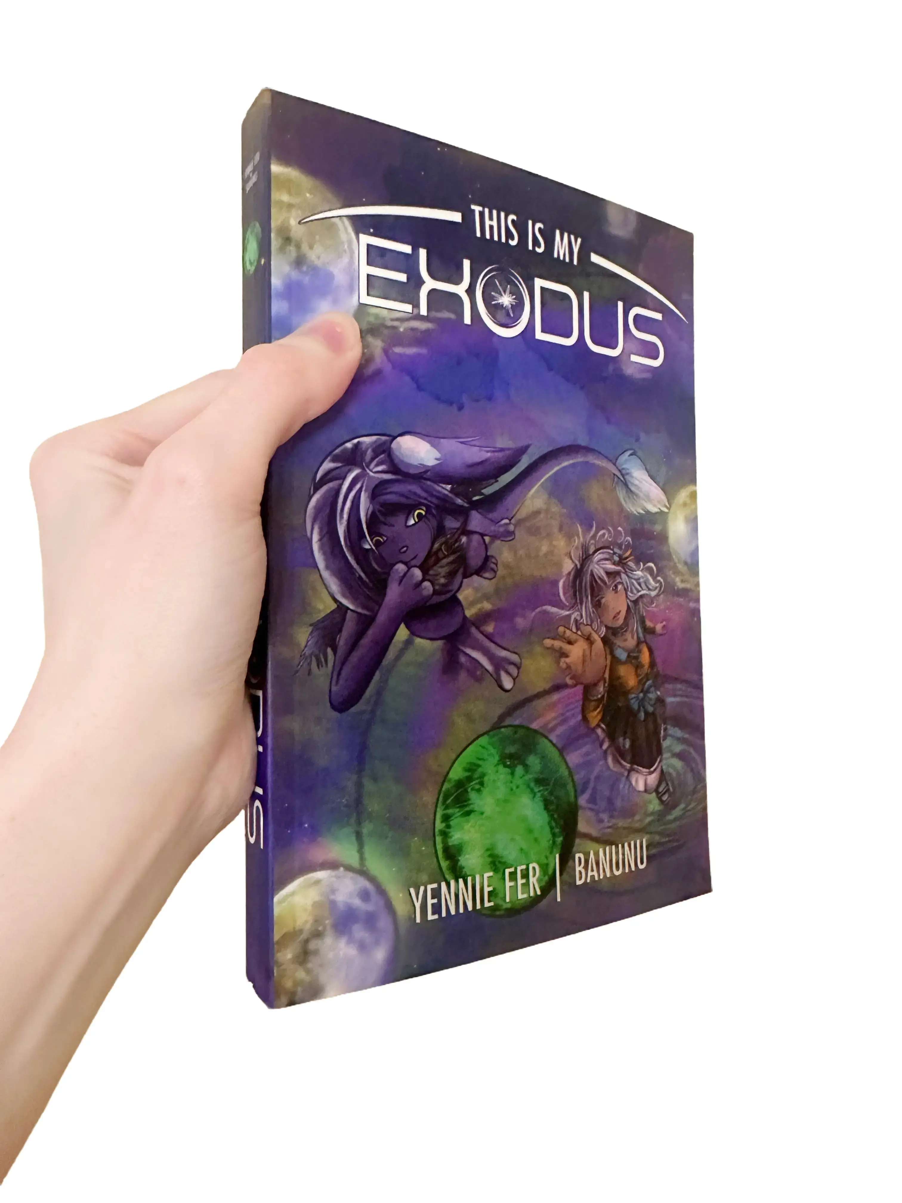 This Is My Exodus Misfit Damaged Edition YA Romantasy Novel by Yennie Fer & Banunu Signed Paperback with Minimal Border Damage 304 Pages