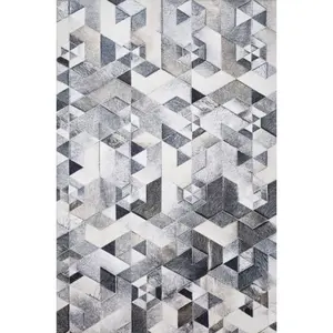 Loloi Rugs  5 ft. x 7 ft. 6 in. Maddox Area Rug - Grey & Ivory