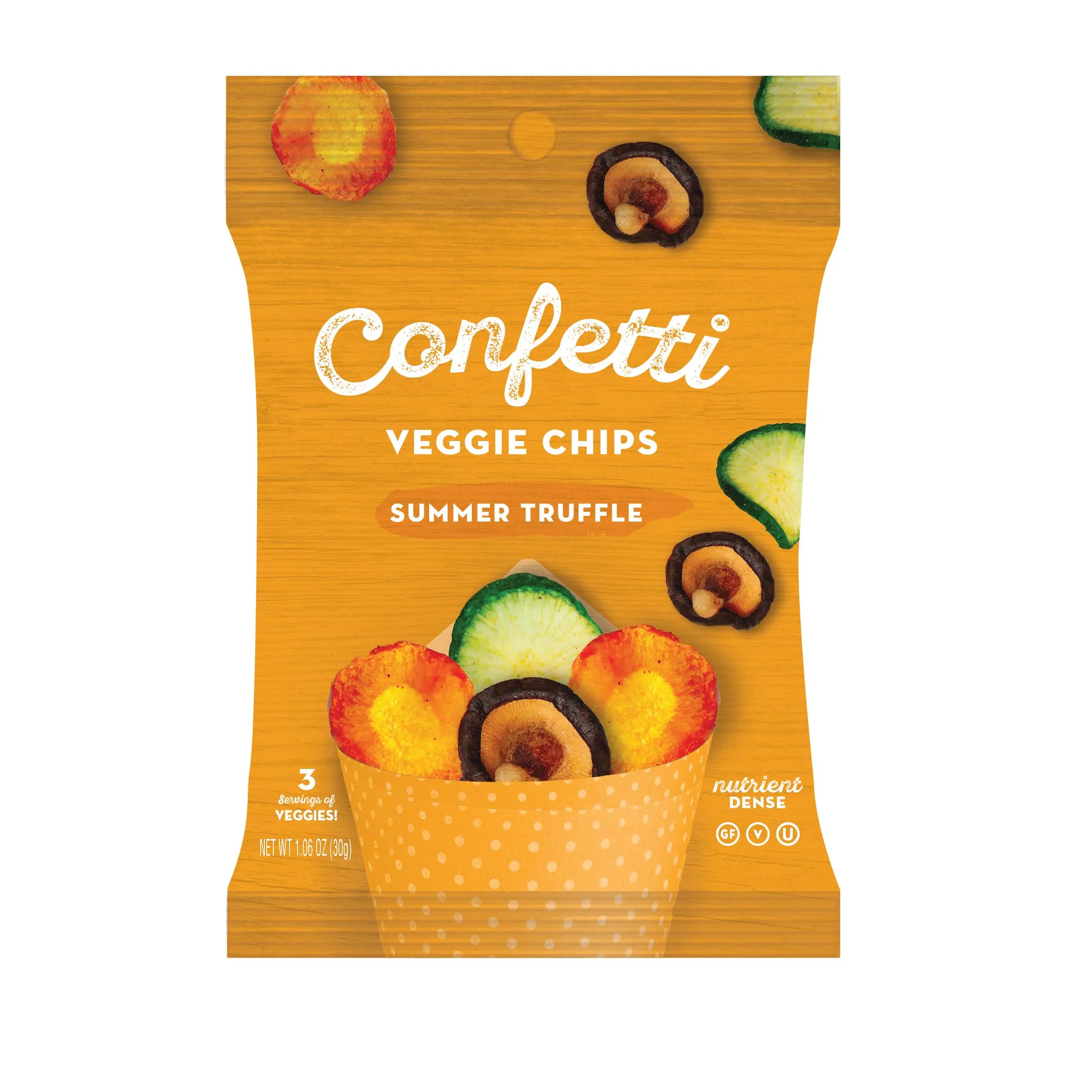 36-Mini Veggie Chips, Summer Truffle