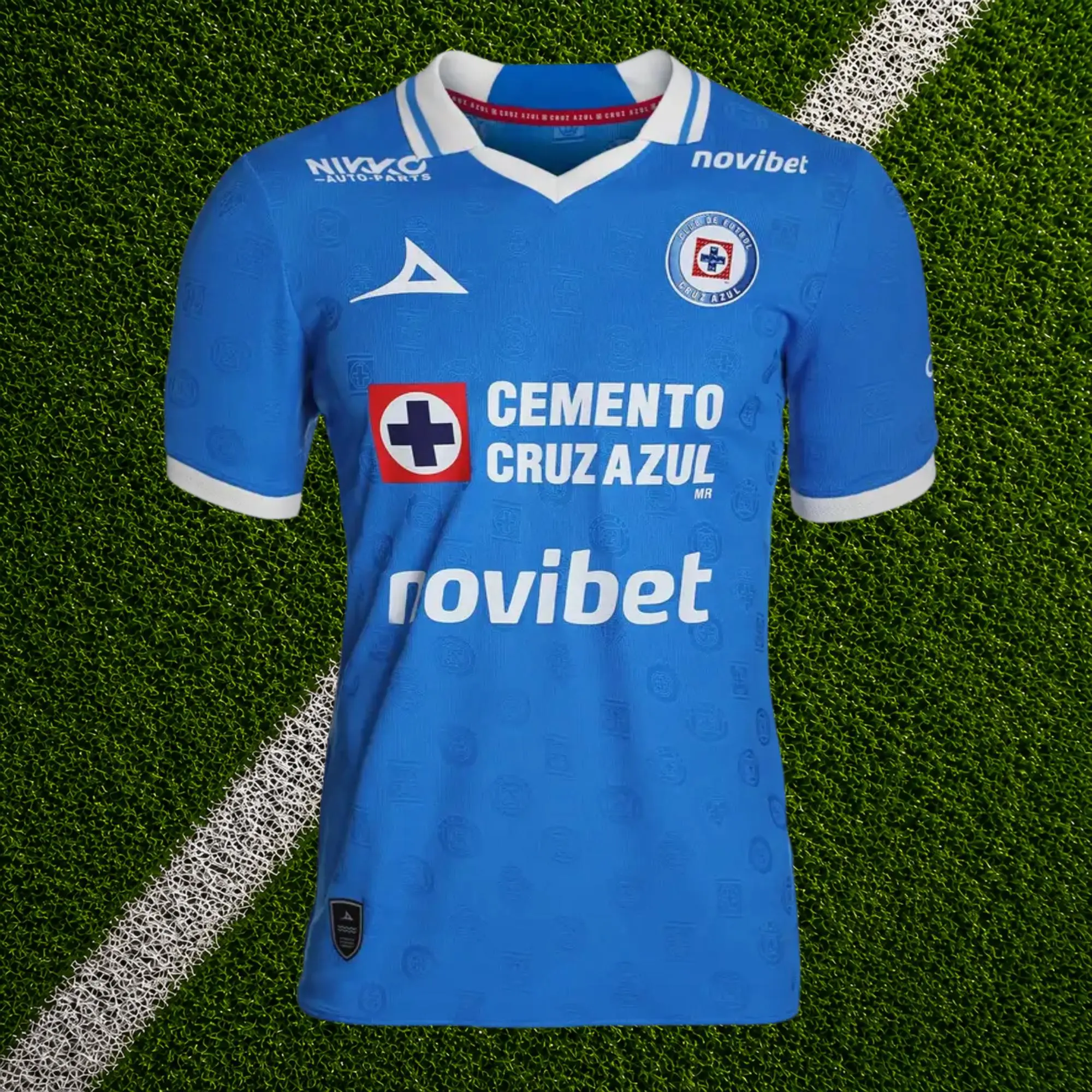 Blue Cruz Azul Away Soccer Shirt 26-27, Breathable Game Day Sports Top, Quick-Dry Short Sleeve Soccer Jersey, Liga MX Fan Gear, Full Size S-5XL