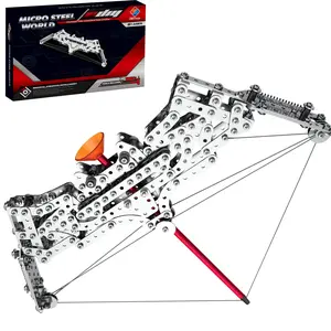Metal Composite Bow Model Building Set, 567 Pieces DIY Assembly Kit, High Difficulty Screw Puzzle, Educational Handcraft Toy for Kids and Adults, Challenging Assembly Experience