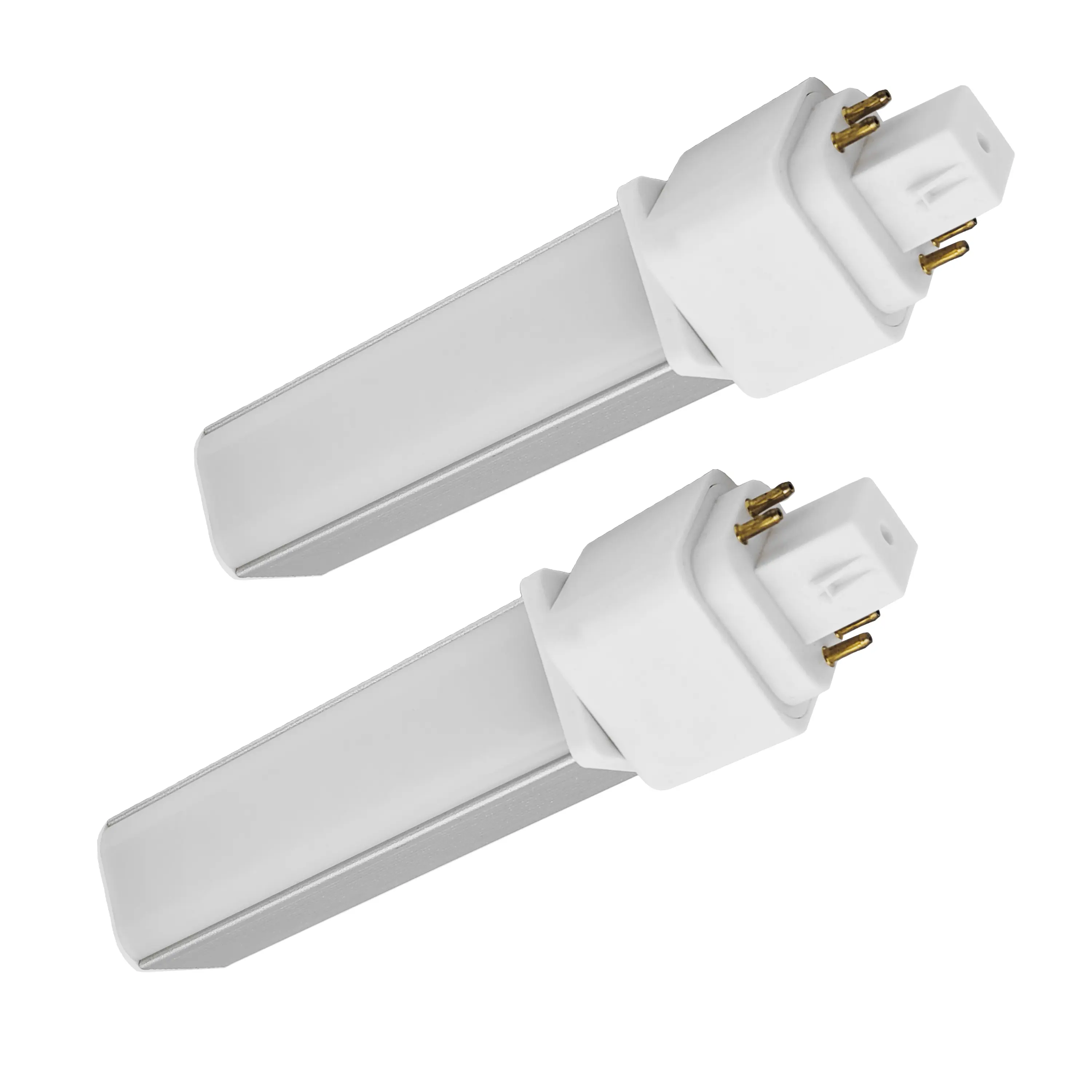 Gx24q 4pin Light Bulb 9W Retrofit GX24 LED PL-C Recessed Lamp Replacement 18W Conventional 4P G24Q-2 Gx24q-3 G24q-1 1400 Lm 314° RotateG24q Green Bathroom Bulb 6000k 2 Pack Bypass Ballast