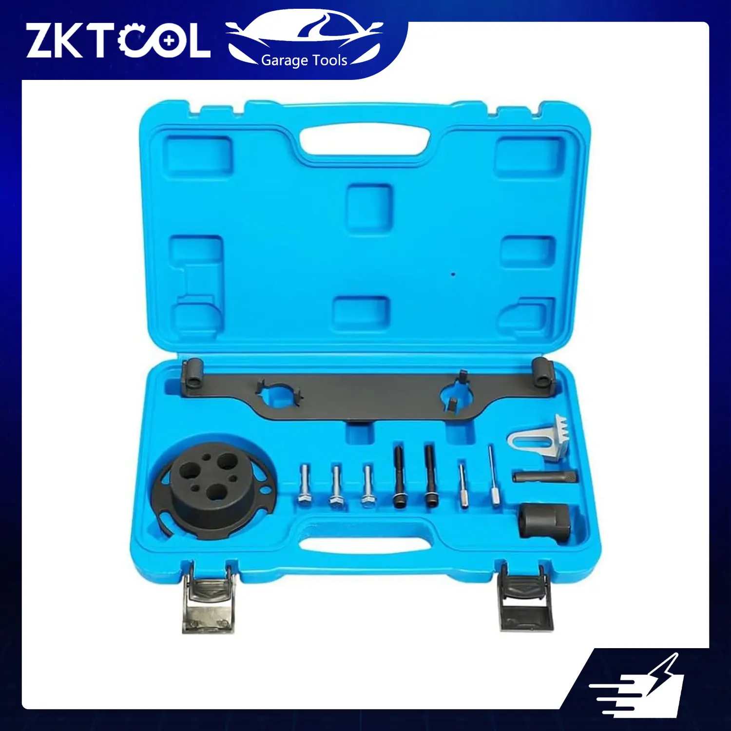 ZKTOOL EN-48953 Heavy Duty Industrial Steel Camshaft Actuator Locking Timing Tool & Water Pump Sprocket Retainer Kit - Lock Cams Kit for GM Vehicles, GMC Terrain, Chevy Malibu, Buick Regal 2.0L 2.4L Ecotec Engines, Automotive Repair Tools