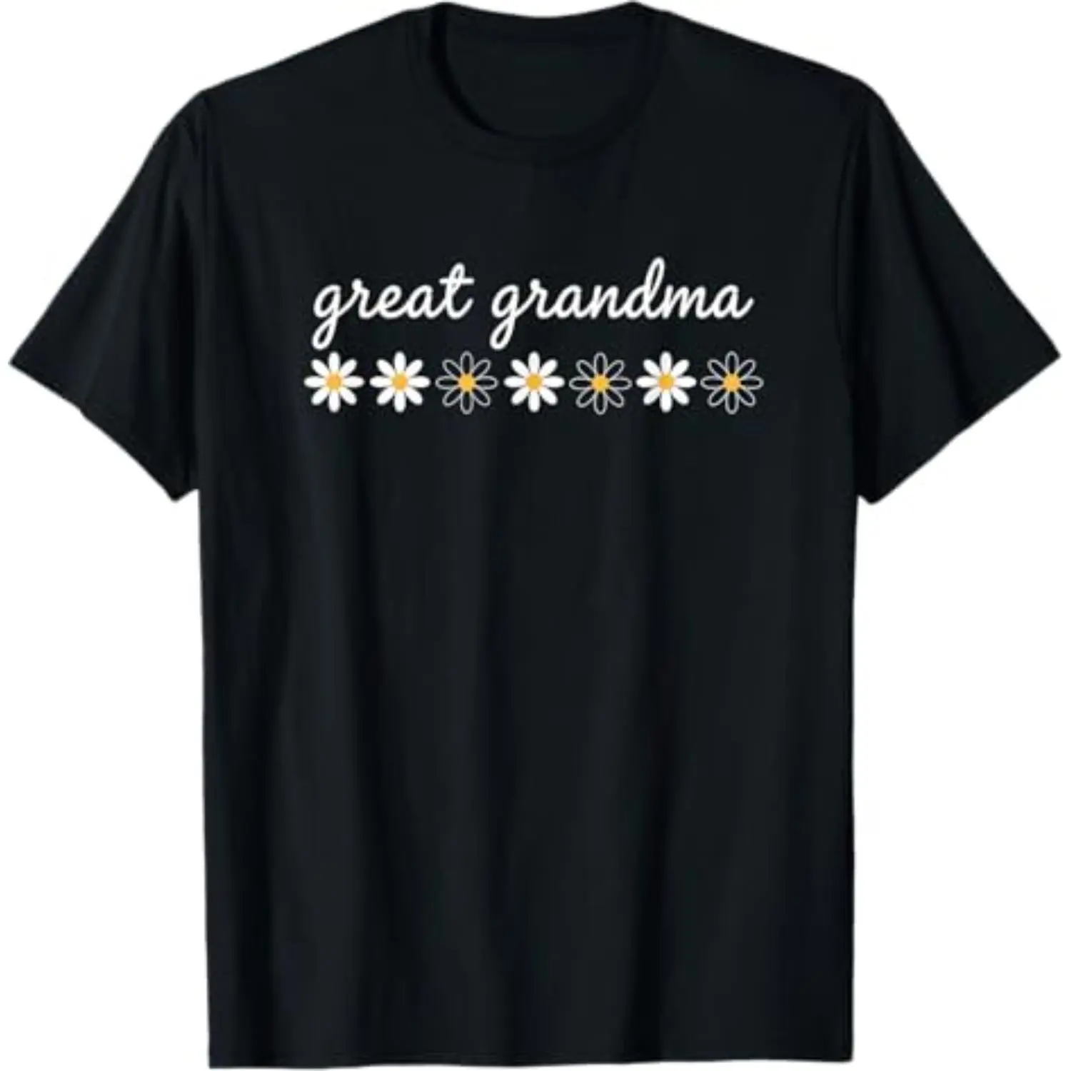 Grandparent Great Grandma Floral Daisies Mother's Day Great T-Shirt