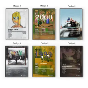 [Sale Up To 40%] [Unframe] Joey Bada$$ Album Posters, Boom Bap Hip Hop Wall Art, Classic New York Rap Bedroom Aesthetic Decor, Modern Album Cover Artwork, Gift for Fans