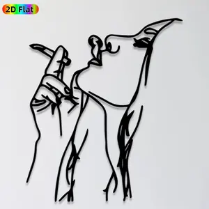 1pc Abstract Camel Metal Wall Art,Camel Statue Mural, Ideal Gift for New Year, Easter, Camel Decor Enthusiasts, Weather-Resistant Metal Wall Decor Wall Sculptures, Perfect for Patio Wall & Garden Fence, Unique Outdoor Decor for Animal Art Enthusiasts