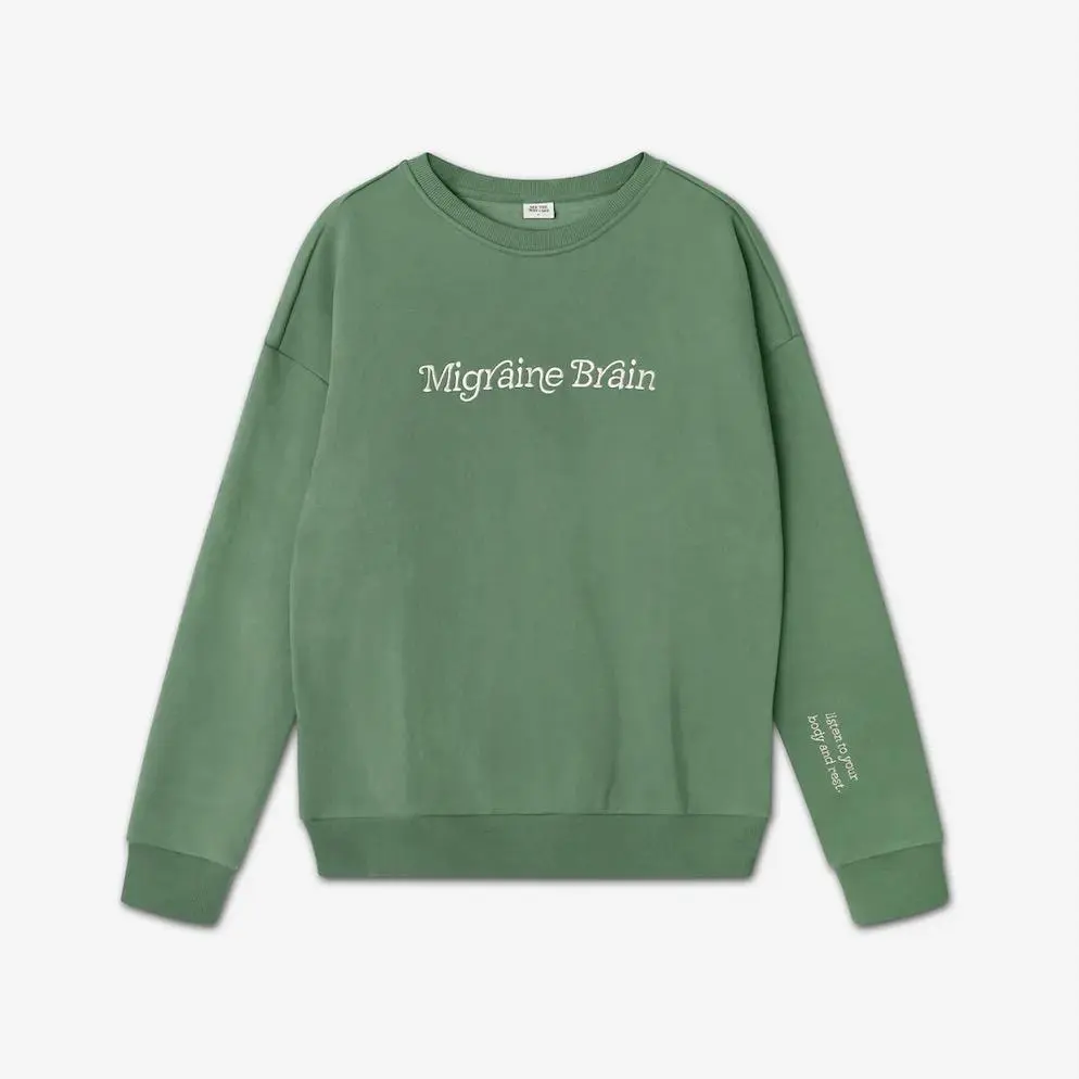 Migraine Brain Crewneck
