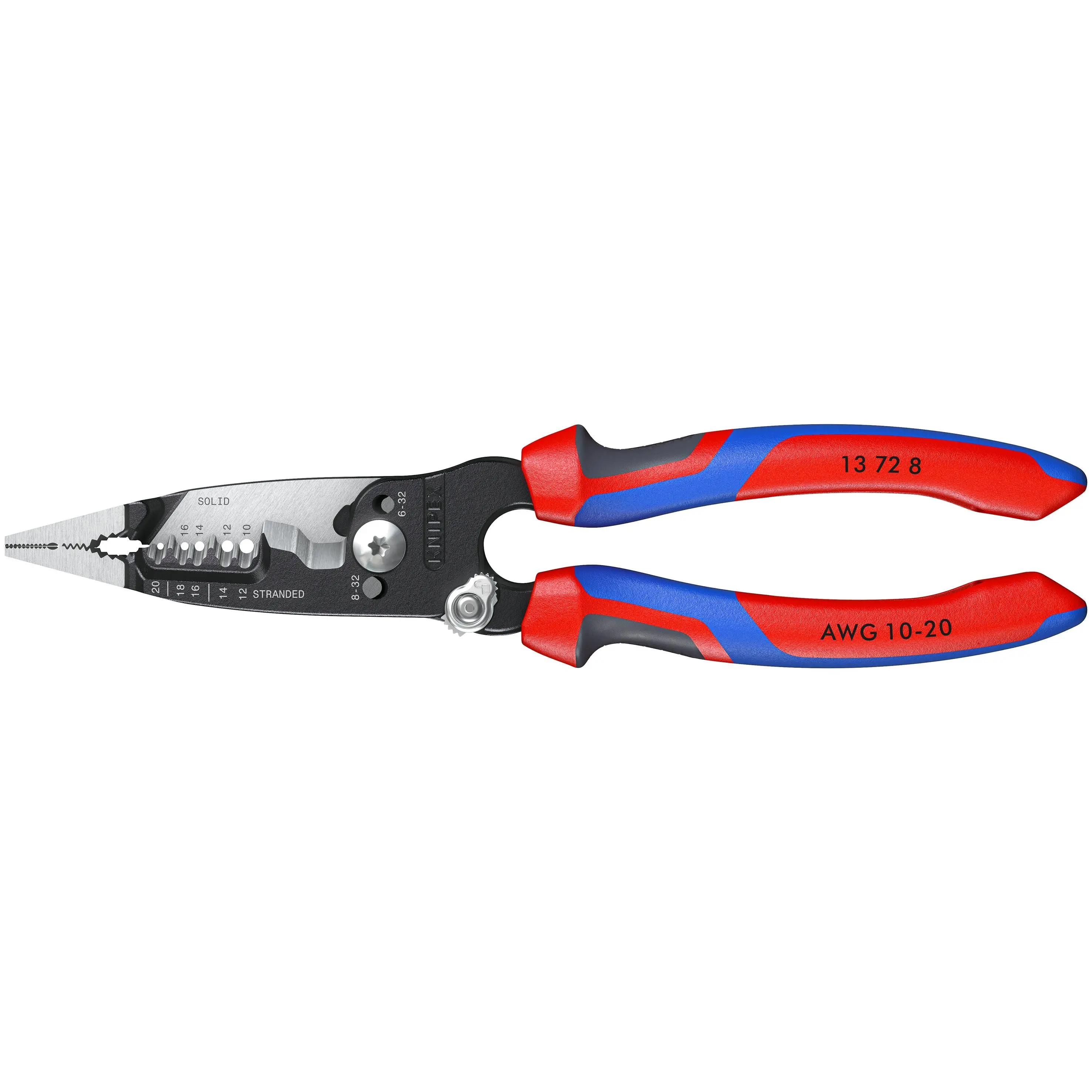 Knipex 13 72 8 SBA Forged Wire Stripper 10-20 AWG