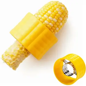 Corn Stripper, Durable Corn Peeler, Easy-Grip Handle for Effortless Use, Easy Cleaning, Versatile Corn Plane for Fresh/Sweet Corn for Kitchen,Outdoor,BBQ,Suitable for Making Corn Juice