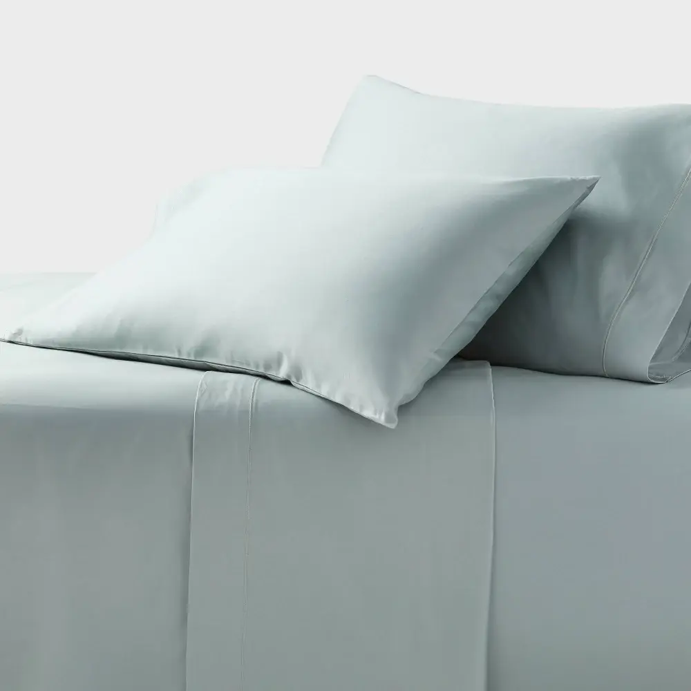 Threshold 4-Piece Sheet Set 100% Cotton Green