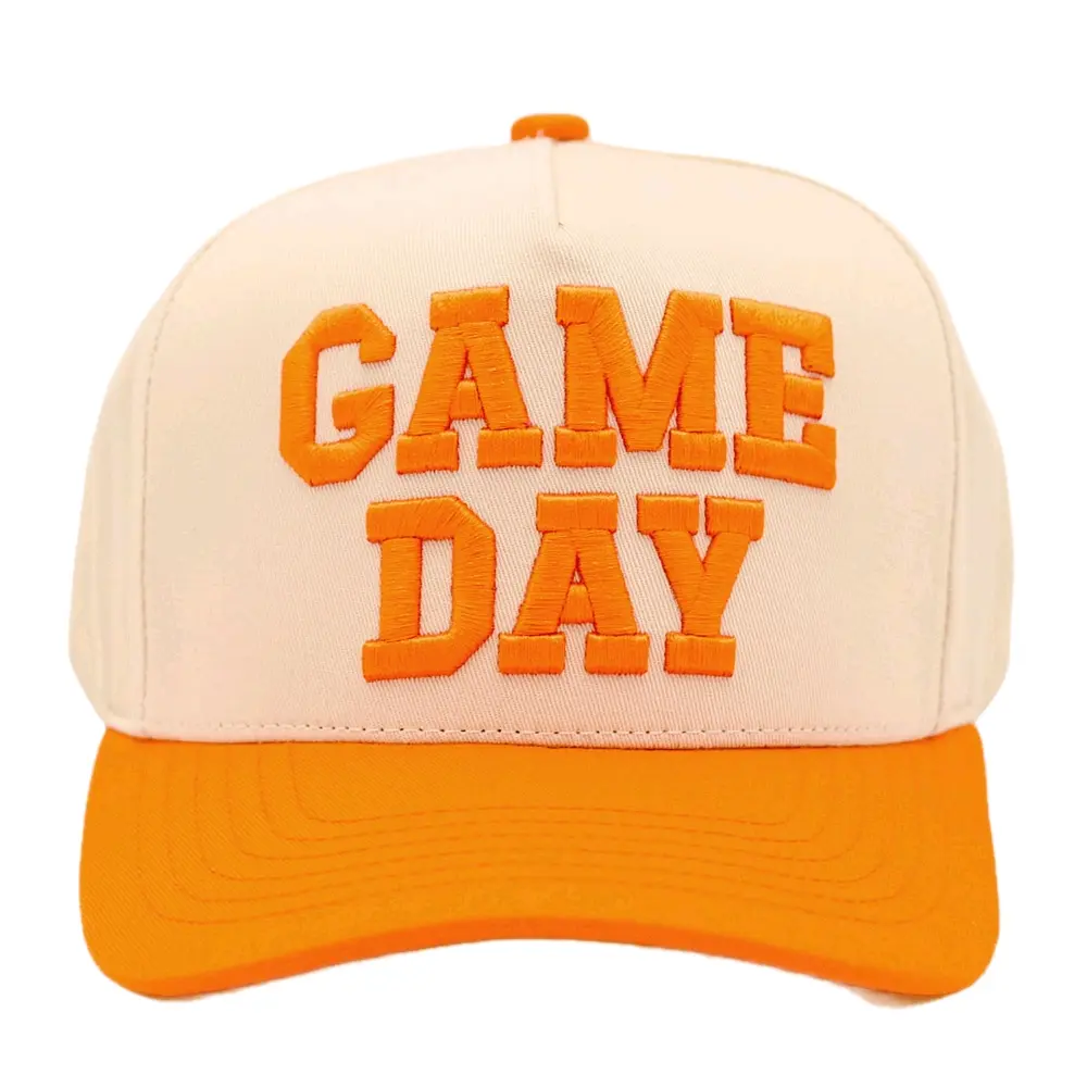 Game Day Trucker Caps, Adjustable Snapback Hats for Sports Events, Casual Outdoor Wear