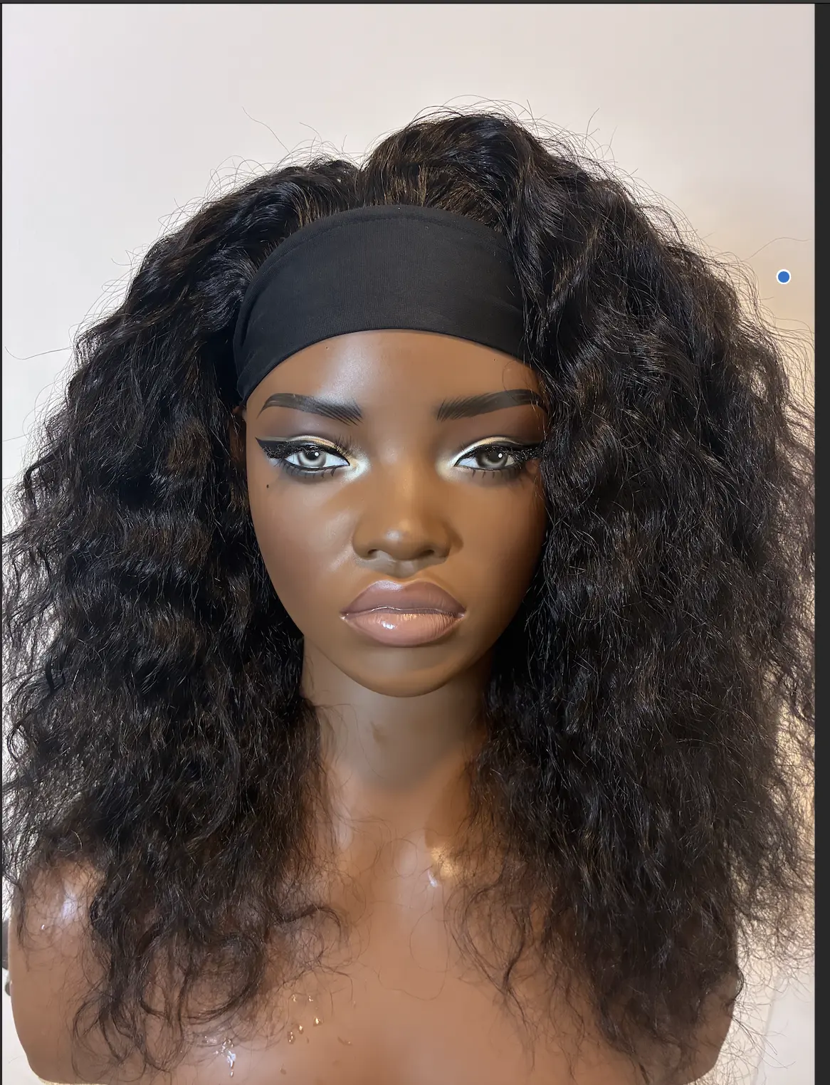 Barbie 16 inches head band wig body wave