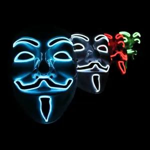Light Up Light Up Vendetta Mask