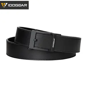 IDOGEAR Men's 1.5'' Genuine Leather Belt Genuine Leather Belt EDC CCW Leisure Belt 3435