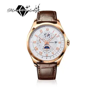 SMelody Business Leather Strap Men's Watch