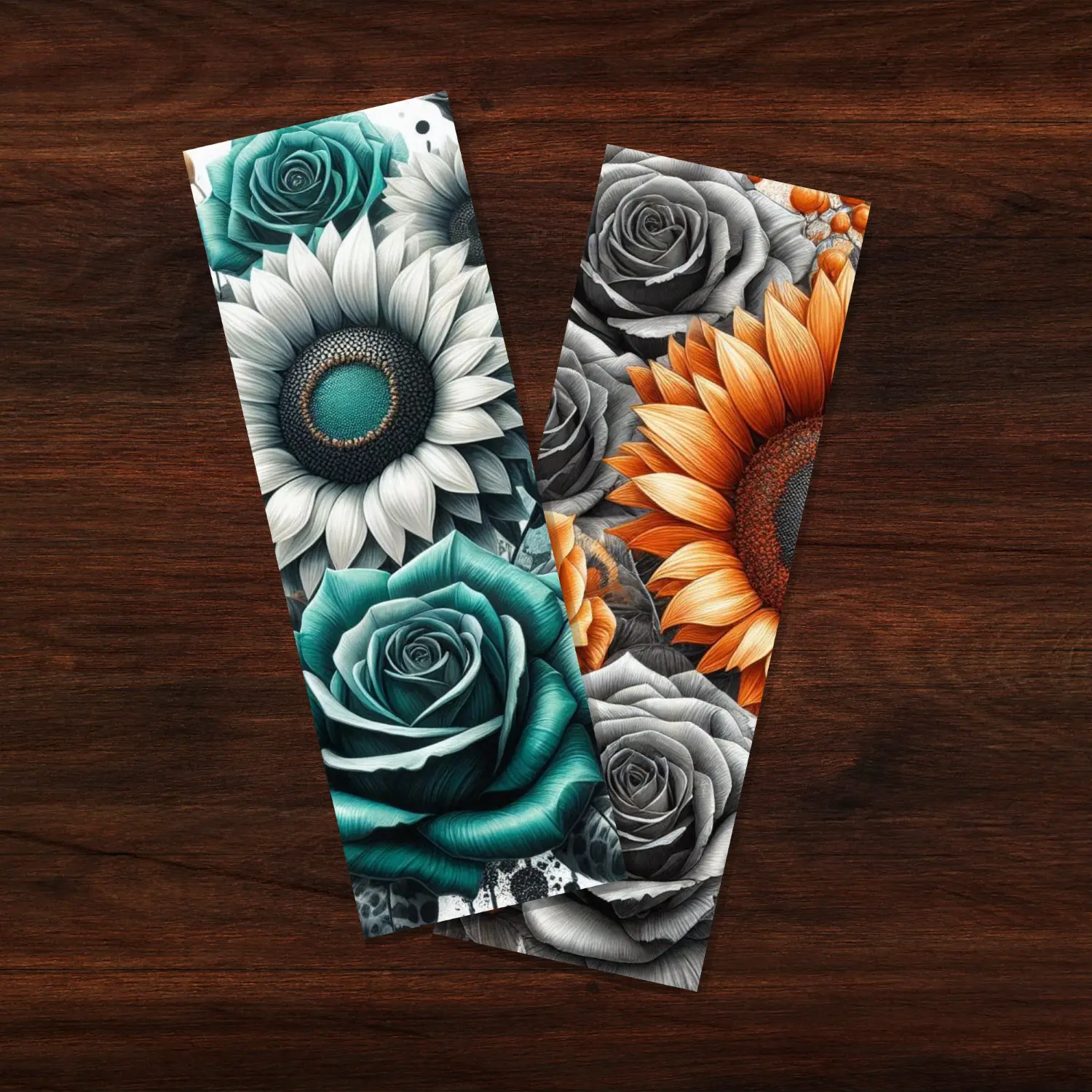 Floral Metal Bookmark with Colored Tassel - Book Page Markers, Ideal Gift for Book Lovers, Decorative Office Stationery