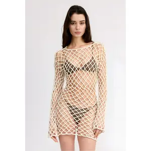 Miranda Catch Me Crochet Mini Dress
