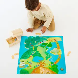 Mini Treasure Map Playsilk