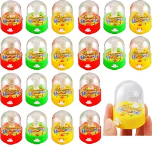 PowerTRC 24 Pcs Mini Basketball Shooting Games Toys, Finger Handheld Basketball Desktop Fidget Game, Bag Fillers, Bulk Toys, Party Favors Decorations Birthday Carnival Prizes for Kids, Adults