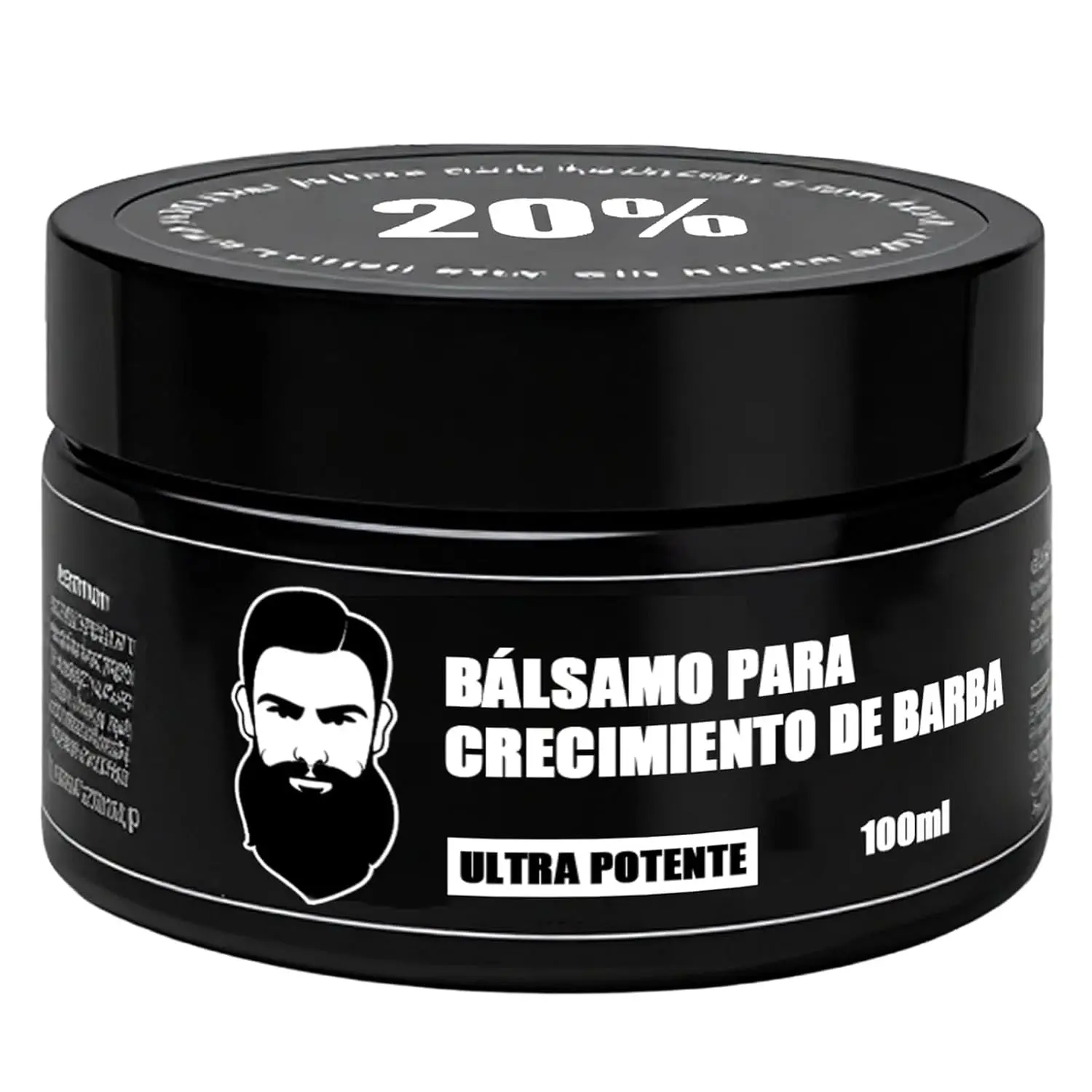 Beard Stimulant – Ultra Powerful Growth Balm, Beard Stimulating Balm, Moisturizes & Strengthens Beard, 100 ml / 3.5 oz