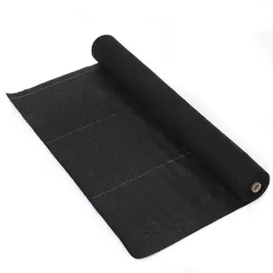 GARVEE 5oz Heavy Duty Woven Landscape Fabric, Premium Durable Weed Barrier Fabric, Outdoor Garden Fabric Weed Barrier for Soil Stabilization, Landscaping, Weed Barrier, 4ft x 50ft