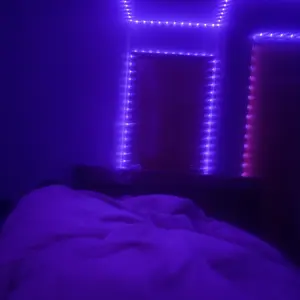 RGB Smart LED Light Strips - App & Remote Control, Music Sync Color Changing, Indoor Lighting for Bedroom Decor, College Dorm Room Decor, Bedroom Items, College Dorm Shopping, Things for Rooms