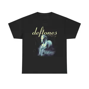 Deftones Ghostly Unicorn Tee | Band-inspired Alternative Rock Shirt