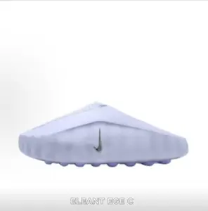 Light purple Breathable Perforated Clog Slides, Cushioning Capsule Massage Sole with Streamlined Sculpted Silhouette Design