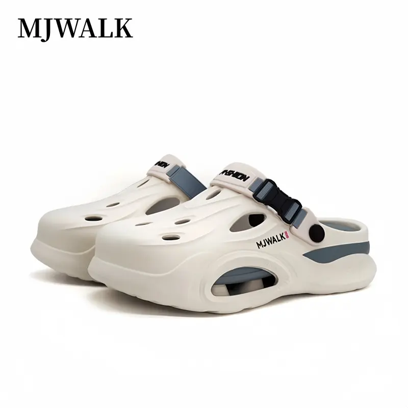 [MJWALK] Unisex Unique Clogs Footwear - Casual Comfortable Breathable Lightweight Sports Sandals for Daily Wear, Summer Water Slide Slippers for Outdoor Use