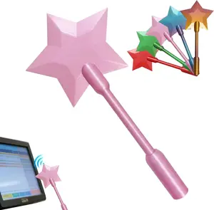3D Printed Tap to Pay Magic Wand with Multi Color, Starlight Magic Wand, Contactless Payment Holder, Touch Sensing Payment, Creative Magic Wand Accessory, Tap to Pay NFC Credit Card Fairy Tale Accessory for Secure & Portable Transactions