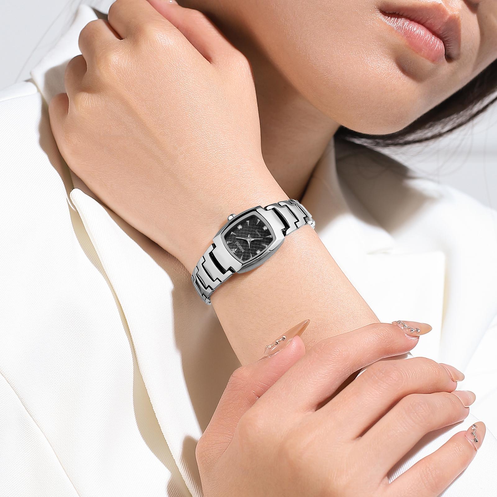 NIBOSI quartz watch, dress quartz watch,vintage elegant ladies watch, Slim analog quartz watch, Women's jewelry bracelet watch, Waterproof dress watch