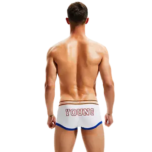 New Men's Flat Angle Underwear with Low Waist and Abdominal Compression Trendy Comfortable Fit for Everyday Wear