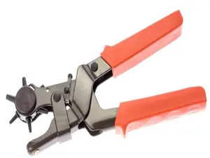 9” Heavy Duty Revolving Leather Punch Tool, 2.0 - 4.5 mm